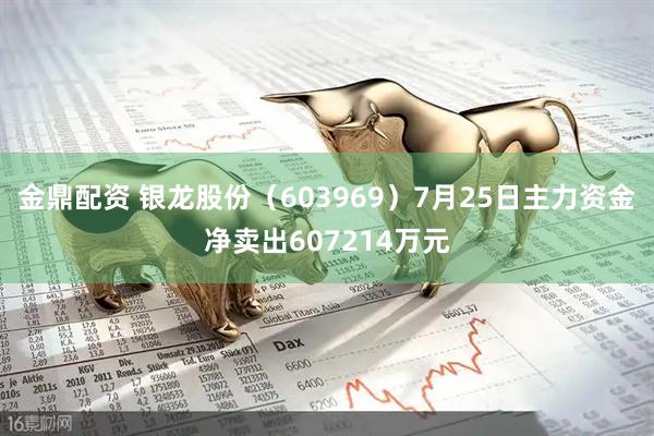 金鼎配资 银龙股份(603969)7月25日主力资金净卖出607214万元
