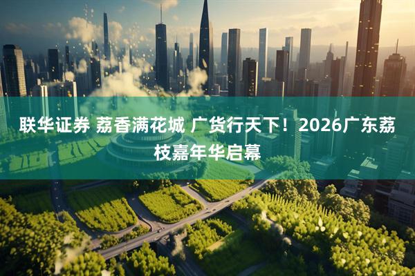 联华证券 荔香满花城 广货行天下！2026广东荔枝嘉年华启幕